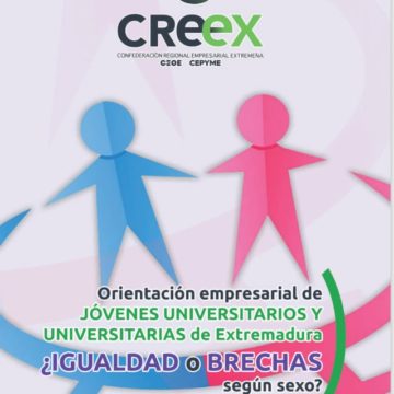 Estudio ‘Orientación empresarial de jóvenes universitarios y universitarias de Extremadura: ¿igualdad o brecha según sexos?’