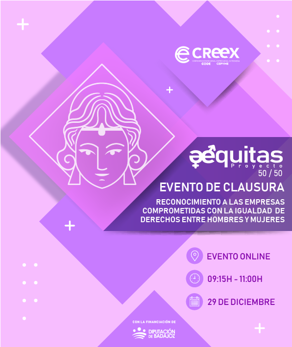 CREEX clausura el Proyecto Aequitas 50/50 de apoyo a la implantación de Planes de Igualdad en empresas del ámbito rural