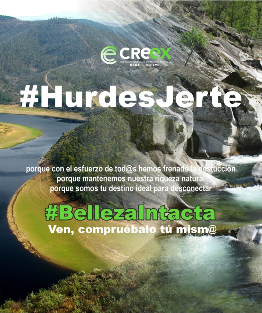 CREEX lanza la campaña #BellezaIntacta para combatir la falsa imagen de destrucción de Hurdes y Jerte que tanto está dañando a estos destinos turísticos