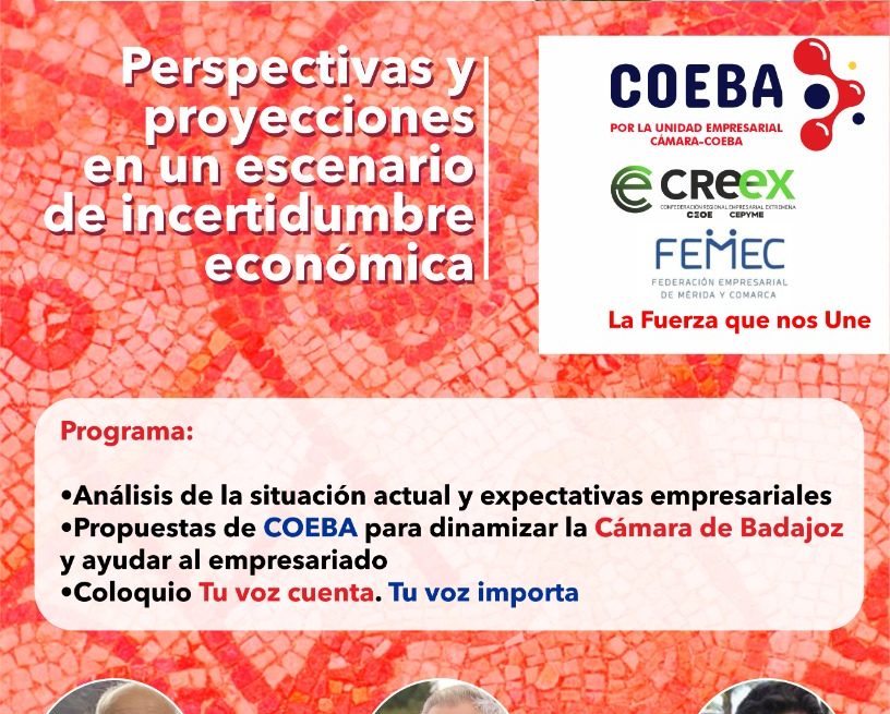 COEBA y FEMEC celebran una jornada empresarial en Mérida con una ponencia del Profesor Pedro Rivero
