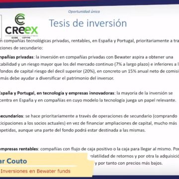 Acelerapyme CREEX aborda la financiación y la inversión a través de activos alternativos